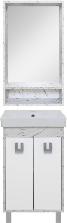 Комплект мебели Misty Мия 45 (П-Ми01045-012+1WH501630+П-Ми03045-01)