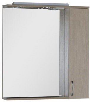 Зеркало-шкаф Aquanet Донна 80x87 00168930 светлый дуб