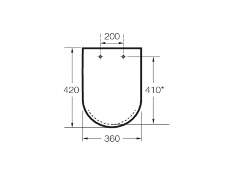 Крышка-сиденье Roca Hall с микролифтом 801622004