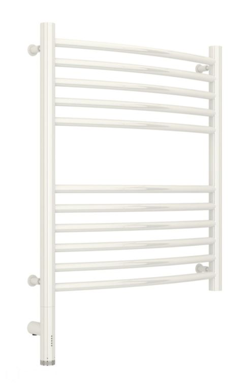 Электрический полотенцесушитель Сунержа Богема 3.0 выгнутая 600x500 МЭМ Лев. белый (12-5802-6050)