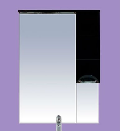 Зеркальный шкаф Misty Петра 75 П-Пет04075-021СвП