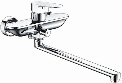 Смеситель для ванны с длинным изливом WasserKraft Aller Dinkel 5802L