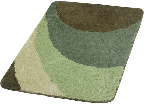 Коврик для ванной Ridder Tokio 70x120 714405 зеленый