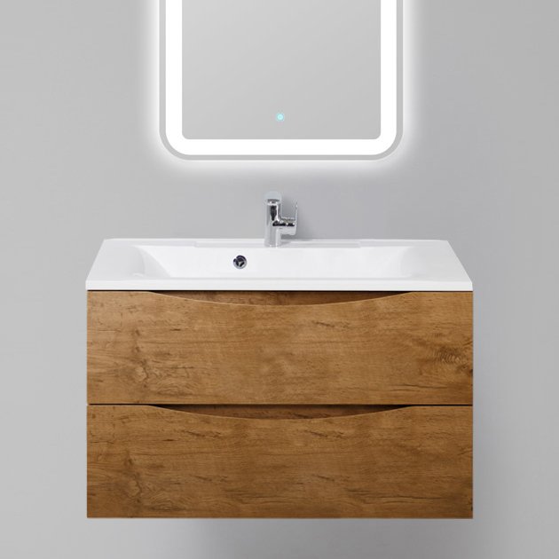 Тумба под раковину BelBagno Marino 90 rovere nature (MARINO-900-2C-SO-RN-P)