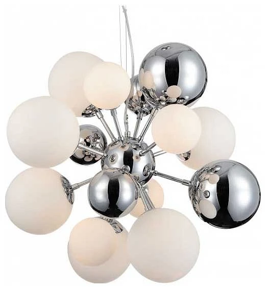 Подвесная люстра LUMINA DECO Galaksida LDP 8565-10/16 CHR+GY