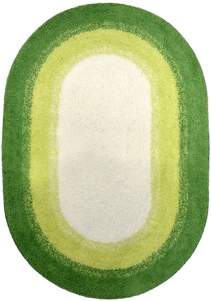 Коврик для ванной Ridder Racing 50x70 7053305 зеленый