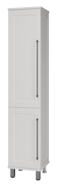 Шкаф-пенал Misty Марта 35 с Б/К левый белый