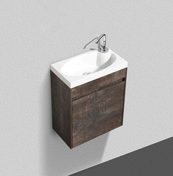 Раковина BelBagno  45 прямоугольная (BB-460-PM-LVB)