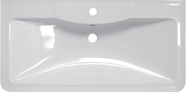 Раковина BelBagno  100 прямоугольная (BB1000/455-LV-MR-ALR)