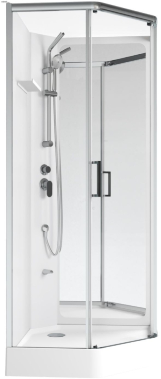 Душевая кабина Aquanet Passion P 2.0 90x90, прозрачное стекло 00263870