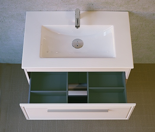 Умывальник Sanita Luxe Quadro 60 QDR60SLWB01