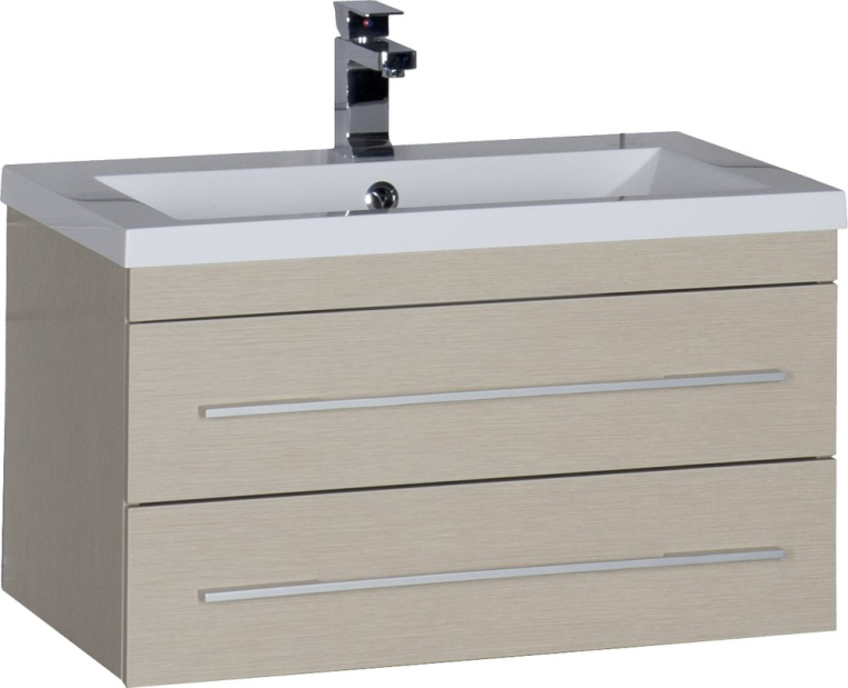 Тумба под раковину Aquanet Нота 75 светлый дуб (00171489)