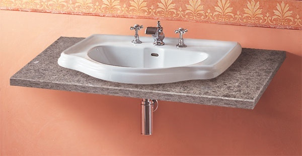 Раковина Kerasan Retro 62х45.5 см, 3 отв., белый 103001*2