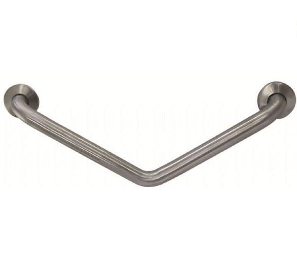 Поручень настенный Nofer 15068.S под углом 135?, матовый