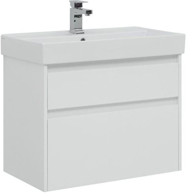 Тумба под раковину Aquanet Nova Lite 75 2 ящика (00242272)