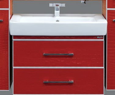 Тумба под раковину Misty Гранд Lux 80 Л-Грл01080-1092ЯКр