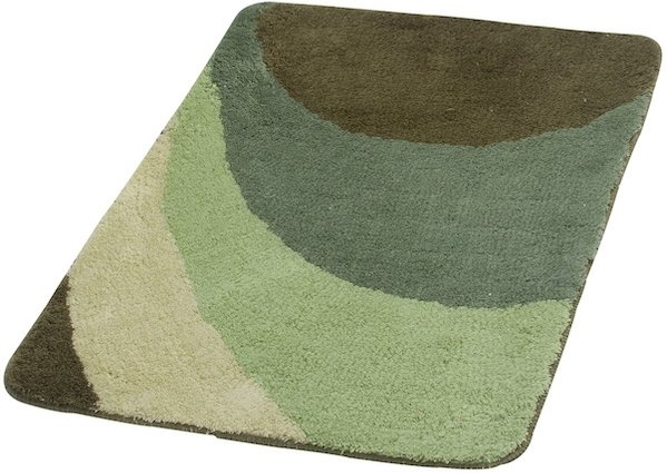 Коврик для ванной Ridder Tokio 60x90 714305 зеленый