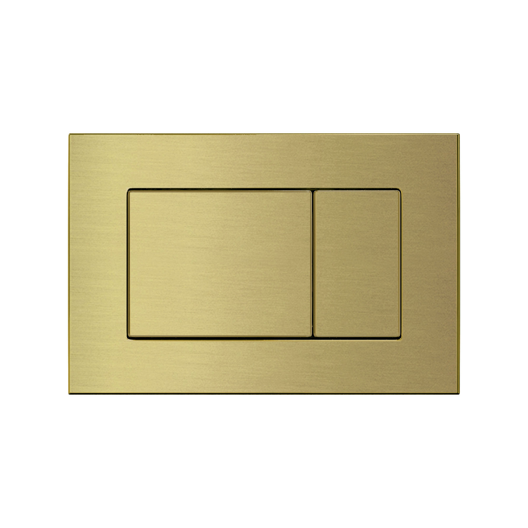 Кнопка BERGES для инсталляции ATOM, бронза глянец