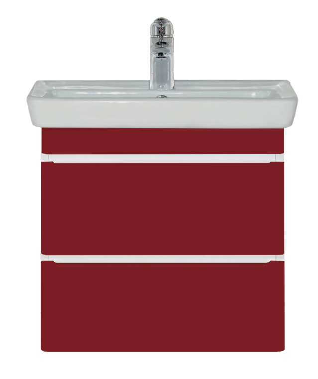 Тумба подвесная Misty Прима П-При01055-041П2ЯД красная