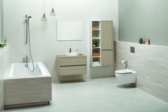 Раковина Cersanit Crea 38 (P-UM-CRE38/1-ic)