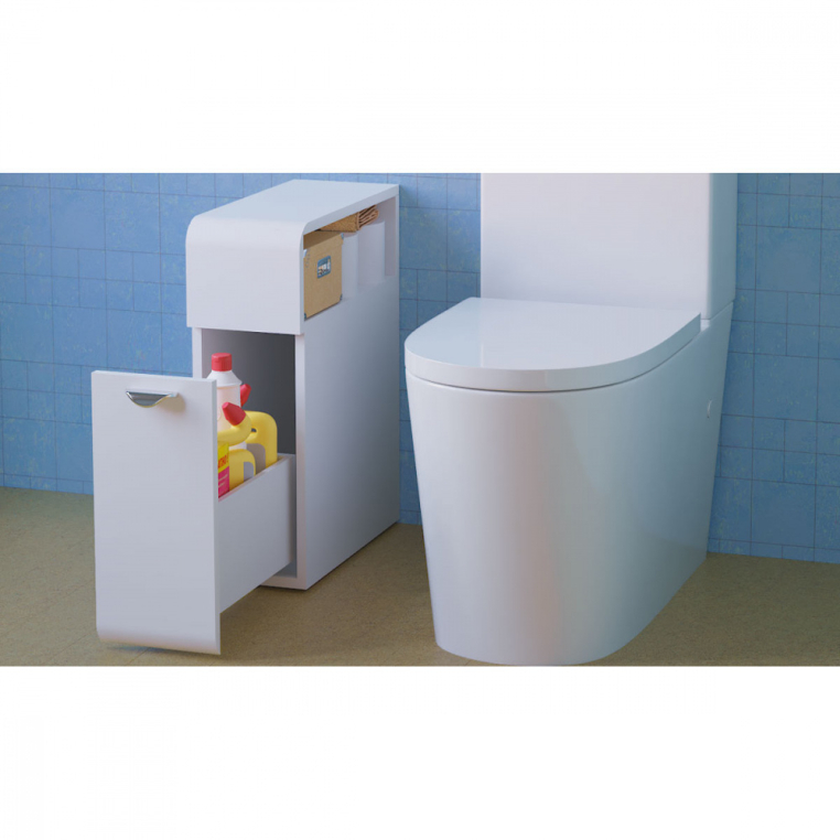 Тумба RAVAL Space 18 напольная Белая (Spa.01.18/N/W)