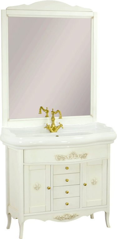 Комплект мебели Migliore Bella 100 avorio (25930+20600+25950+26289)