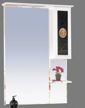 Зеркальный шкаф Misty Леонардо 90 Л-Лео04090-235П