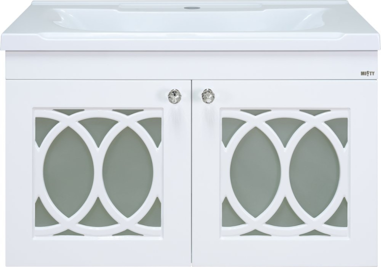 Тумба с раковиной Misty Тондо 70 (П-Тон09070-012+Р-Евв14070-Д)