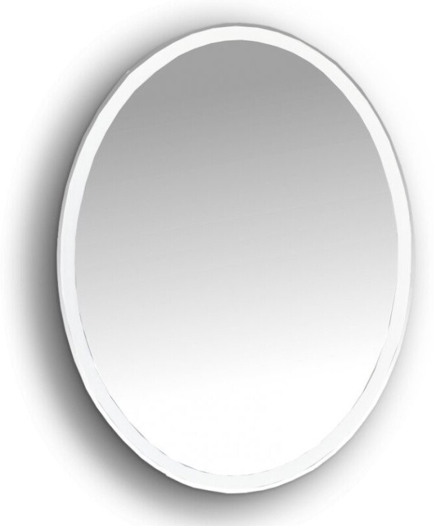 Зеркало овальное Misty Неон 4 LED 60x80 сенсор на корпусе П-Нео060080-4ОВСНЗ