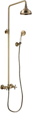 Душевая стойка LEMARK Vintage LM2860B золото