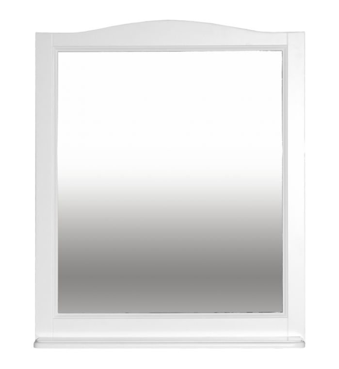 Зеркало в раме Misty Лувр П-Лвр02085-012Р белое