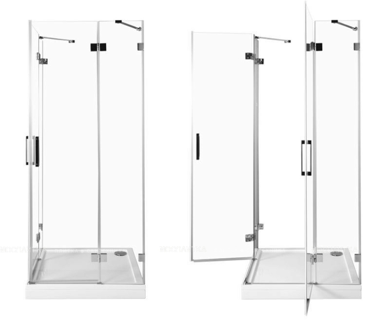 Душевой уголок Aquanet Beta Cube 90x90 00185420