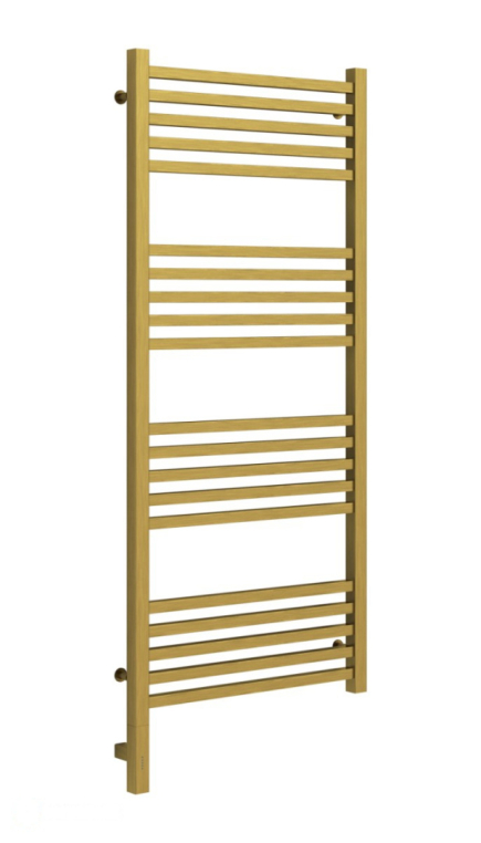 Электрический полотенцесушитель Сунержа Модус 3.0 1200x500 МЭМ Лев. состаренная латунь (051-5700-1250)