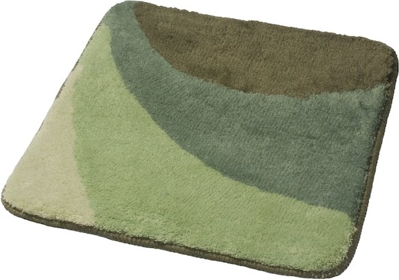 Коврик для ванной Ridder Tokio 55x50 714805 зеленый
