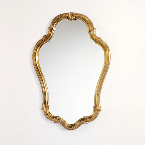 Зеркало асимметричное 46x69 Caprigo PL475-ORO золото
