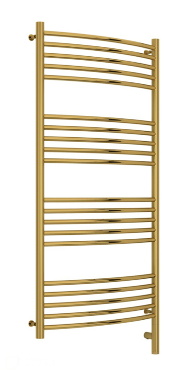 Электрический полотенцесушитель Сунержа Богема 3.0 выгнутая 1200x600 МЭМ Пр. золото (03-5803-1260)