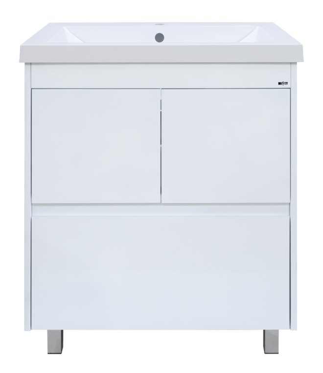 Тумба под раковину Misty Алиса-75 Э-Али01075-0112Я с одним ящиком