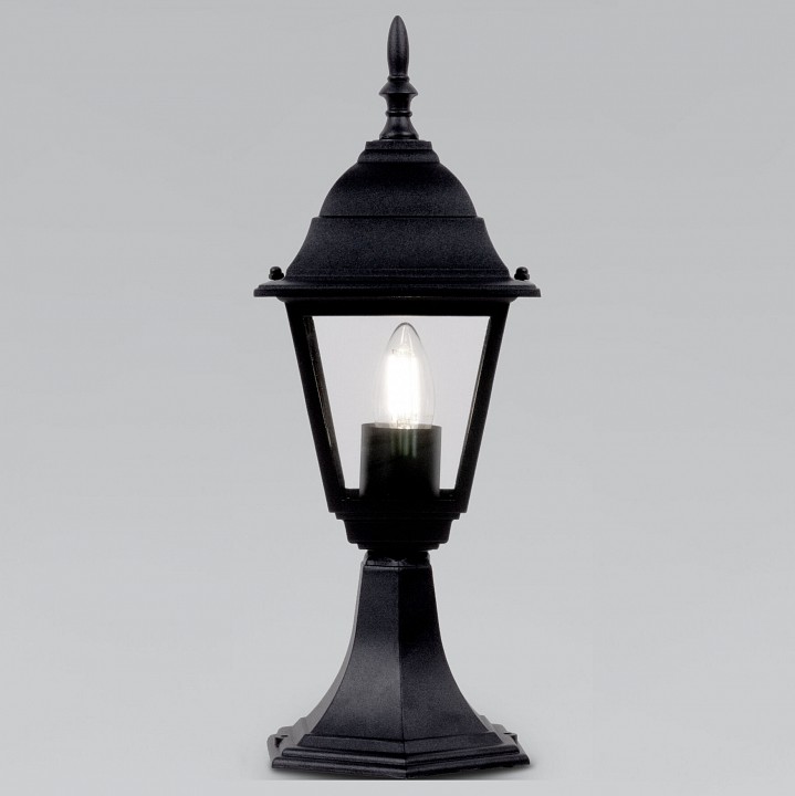 Наземный низкий светильник Elektrostandard Fuga Fuga S черный(35148/S)