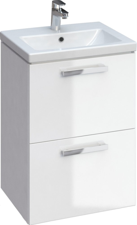 Тумба с раковиной Cersanit Melar 50 (B-SU-MEL-CM50+S-UM-COM50/1-w)
