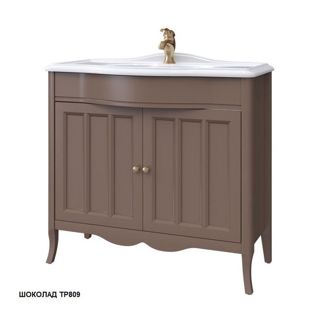 Тумба под раковину Caprigo Marsel 90 см шоколад 33813-TP809
