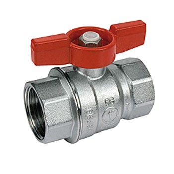 Кран шаровой Giacomini 1 1/4" ВВ (бабочка) серия R851 R851X026 (R851X026)