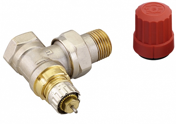 Danfoss Корпус клапана RTR-N 15 A угловой, никелиров. (013G7013)