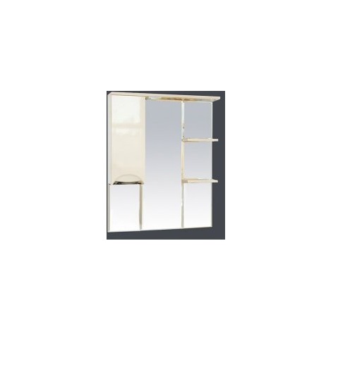 Зеркальный шкаф Misty Петра 90 П-Пет04090-031СвЛ