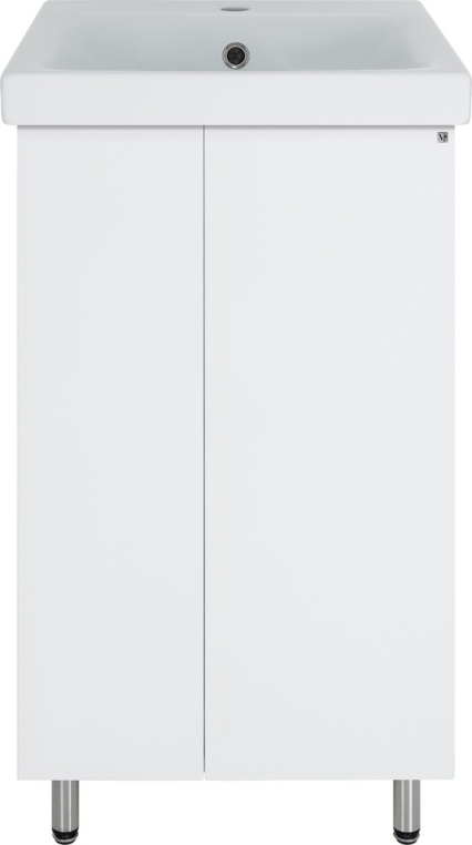 Тумба с раковиной Misty Лира 50 напольная (Пр-Лир06050-50+S-UM-MOD50/1)