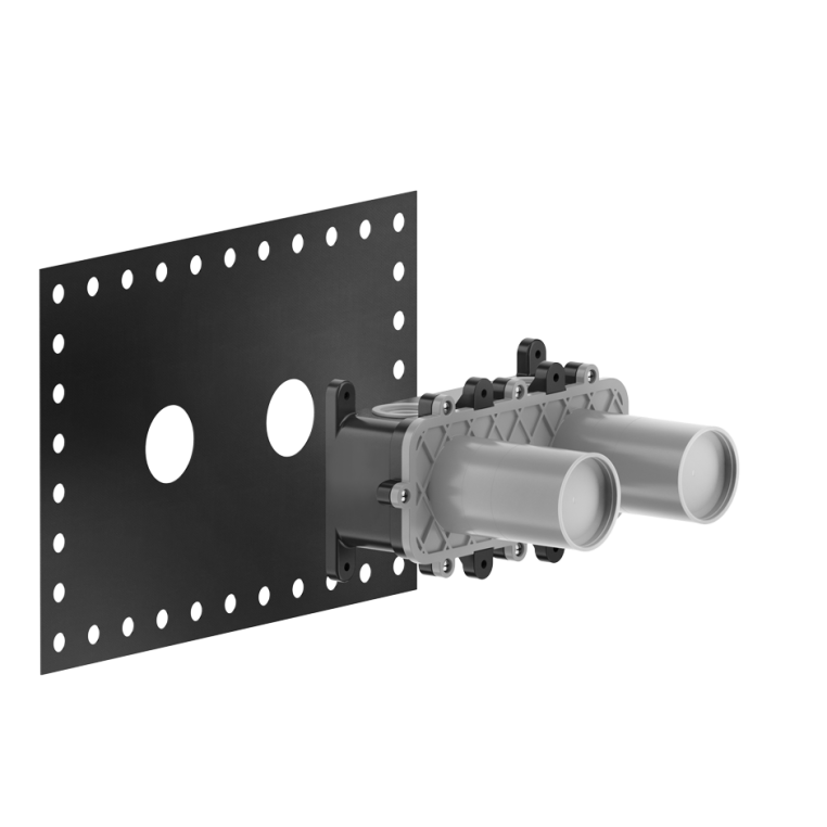 Скрытая монтажная часть для смесителя Gessi Inciso 54198-239, шлифованная сталь