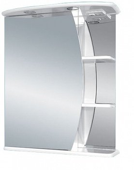 Зеркальный шкаф Misty Луна 55 Э-Лун02055-01СвЛ