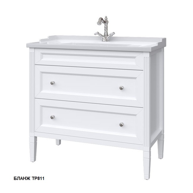 Тумба под раковину Caprigo Albion concept 90 см бланж 34018-TP811