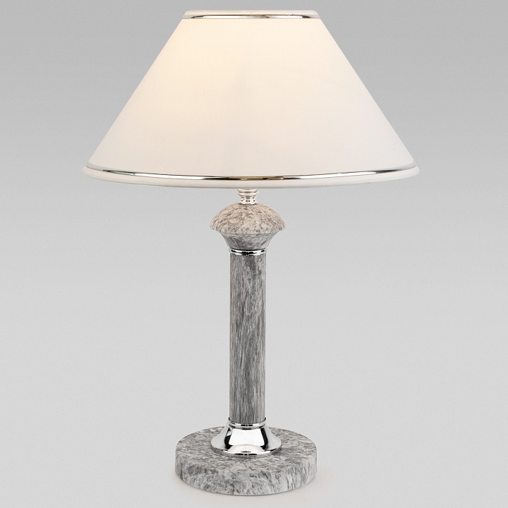 Настольная лампа декоративная Eurosvet Lorenzo 60019/1 мрамор
