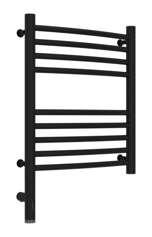 Электрический полотенцесушитель Сунержа Богема 3.0 выгнутая 500x400 МЭМ Лев. матовый черный (31-5802-5040)