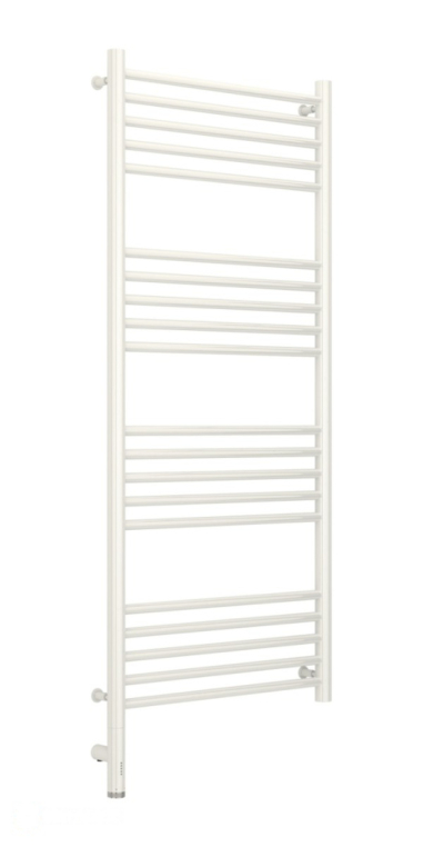 Электрический полотенцесушитель Сунержа Богема 3.0 прямая 1200x500 МЭМ Лев. белый (12-5804-1250)